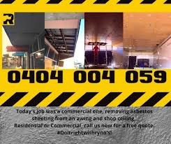 Portfolio: Rynos Asbestos Removal